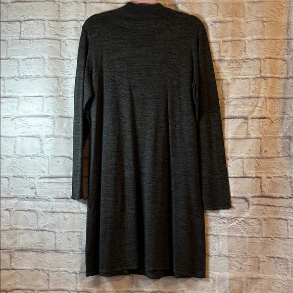 🔵SOLD😊👍 H&M Mock Neck Deep Gray
Long Sleeve Knit Dress - Picture 10 of 13